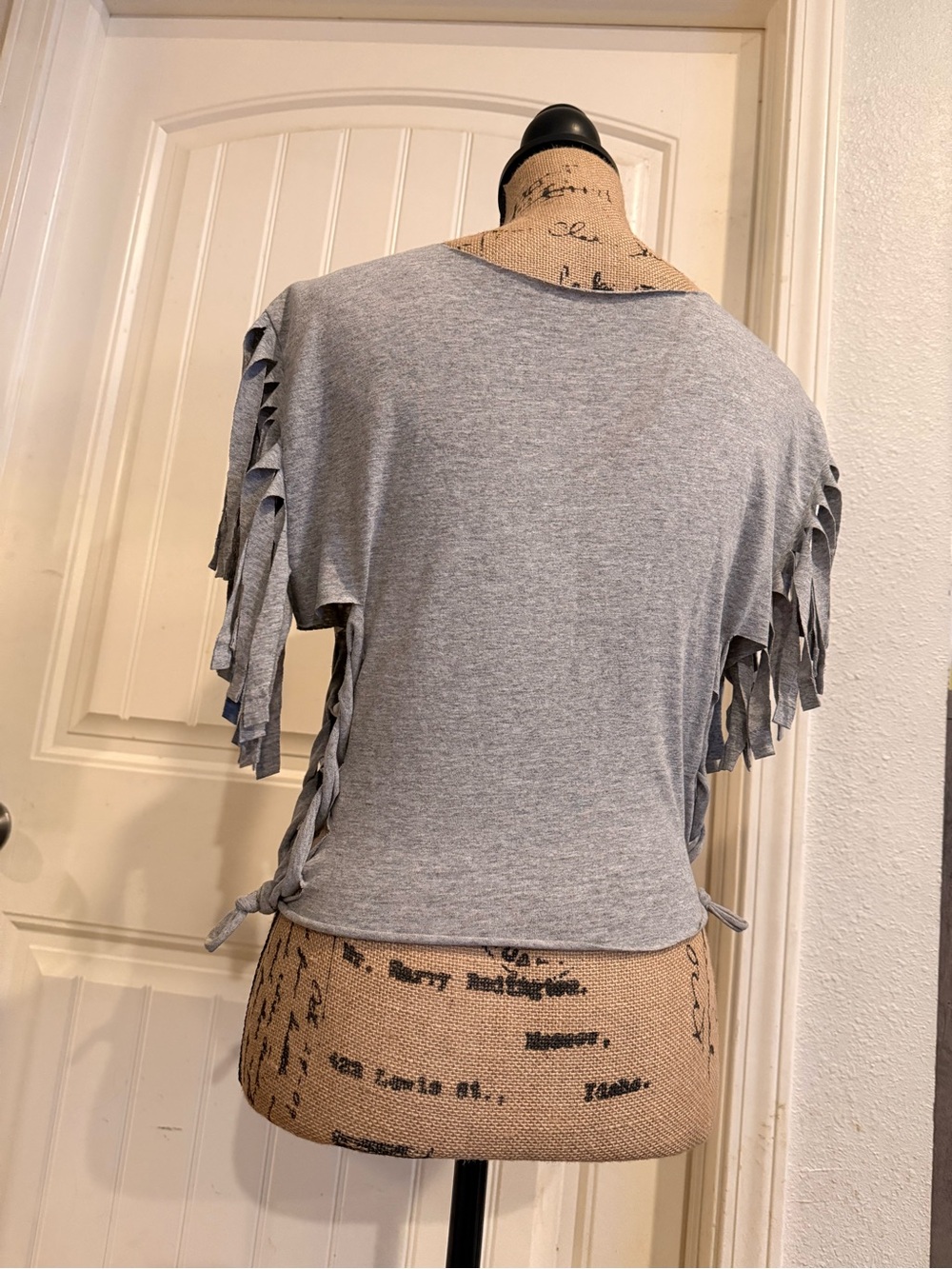 D.A.R.E. “Get a Life!” Reworked Fringe Tee – Small - Picture 3 of 4